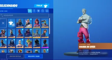 Conta de fortnite com boas skins compradas