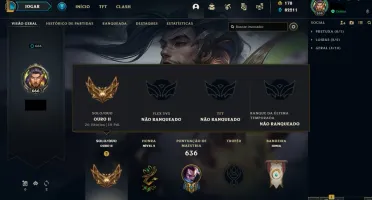 Conta de LOL (League Of Legends) Com várias Skins BARATA