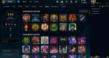 Conta de LOL (League Of Legends) Com várias Skins BARATA