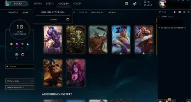 Conta diamante season passada 96 herois