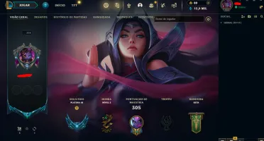 conta platina 3 full acesso, altera email e senha 112 skins