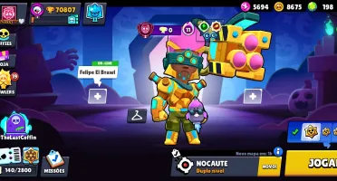 🔥 Conta Brawl Stars Hyper Avançada - 70K+ Troféus - Conta D