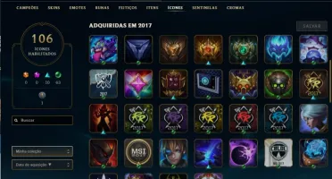 Lol - C.o.n.t.i + 118 Champs, 66 Skins/sem Elo