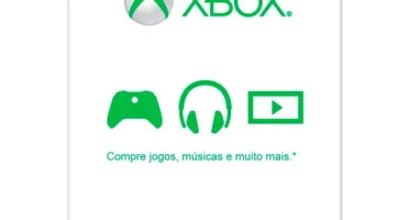 Microsoft Gift Card R$ 100 - Xbox Live Brasil