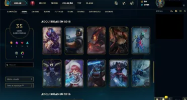 CONTA LOL - PRATA 1 !! PROMOÇÃO.