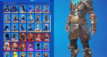 CONTA FORTNITE SEASON 1 COM TUBARÃO MAKO E SALVE O MUNDO