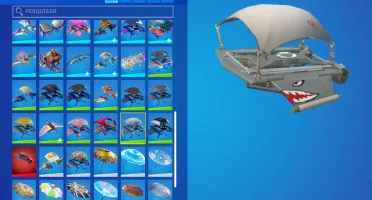 CONTA FORTNITE SEASON 1 COM TUBARÃO MAKO E SALVE O MUNDO