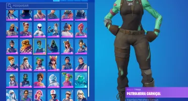 CONTA FORTNITE SEASON 1 COM TUBARÃO MAKO E SALVE O MUNDO