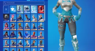 CONTA FORTNITE SEASON 1 COM TUBARÃO MAKO E SALVE O MUNDO