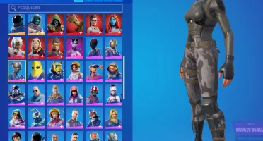 CONTA FORTNITE SEASON 1 COM TUBARÃO MAKO E SALVE O MUNDO