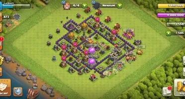 Conta Clash of Clans CV 7