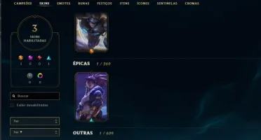 VENDO: Conta nível 33 unranked