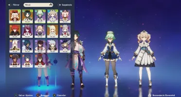 Diluc + Xiao