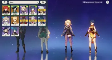 Conta genshin Diluc+Venti