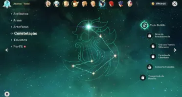 RA 45⭐️VENTI, KLEE, DILUC, JEAN + ARMA 5 ESTRELA⭐️