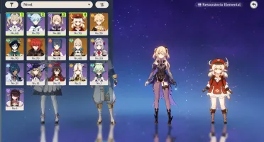 RA 45⭐️VENTI, KLEE, DILUC, JEAN + ARMA 5 ESTRELA⭐️