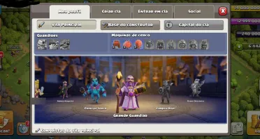 Clash of Clans CV 12 💎 +6.400 Gemas + Poções Full e +