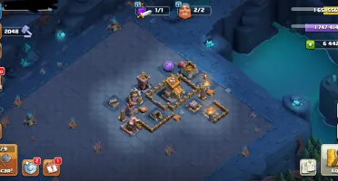 Clash of Clans CV 12 💎 +6.400 Gemas + Poções Full e +