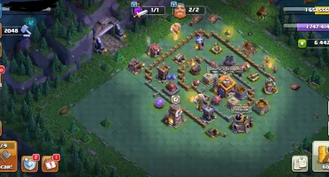 Clash of Clans CV 12 💎 +6.400 Gemas + Poções Full e +