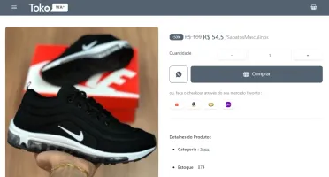 Template loja virtual no Blogger com checkout Via zap