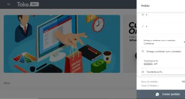 Template loja virtual no Blogger com checkout Via zap