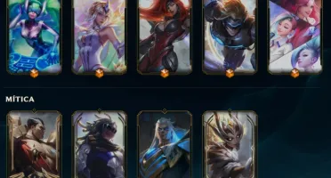 Conta LOL 235 skins