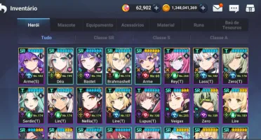 Conta Grand Chase Mobile boa para começar