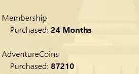 Conta AQW 12 Anos