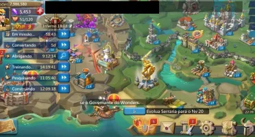 Castelo Nível 20 Lords Mobile