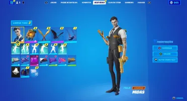CONTA FORTNITE(PS4 & PC) COM SALVE O MUNDO E 149 SKIN!!