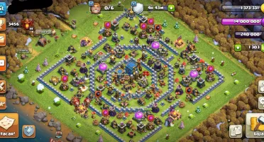 Conta Clash of clans CV12 Full