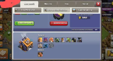 Conta Clash of clans CV12 Full