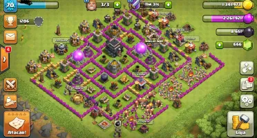 Clash of Clans cv9 barato 700 gemas