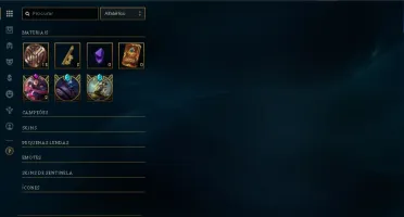 CONTA DE LOL, PRATA 1, 20 SKINS, GANHADO BASTANTE PDL!!!