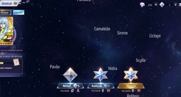 Conta Saint seiya level 44