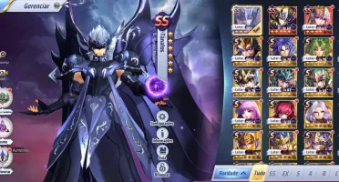 Conta Saint seiya level 44