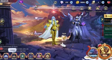 Conta Saint seiya level 44