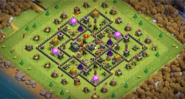 clash of clans cv9 full