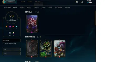 Conta Gold 2 86 champ  28 skin