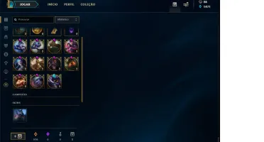 Conta Gold 2 86 champ  28 skin