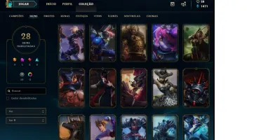 Conta Gold 2 86 champ  28 skin
