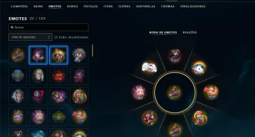Platina 3 com 35 Champs e 7 Skins