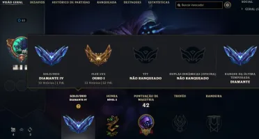 CONTA DIAMANTE 4 MMR ALTO 🔥🔥