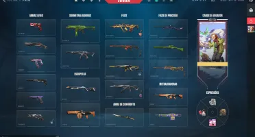 Conta Valorant Com Skins Raras E Mais De 4.7K Gastos