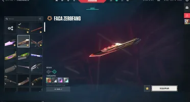 Conta Valorant Com Skins Raras E Mais De 4.7K Gastos