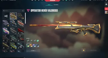 Conta Valorant Com Skins Raras E Mais De 4.7K Gastos