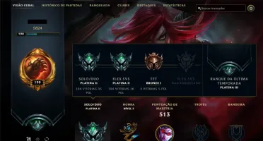 SUPER Conta League of Legends