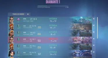 Contas valorant Diamante 1 mmr alto