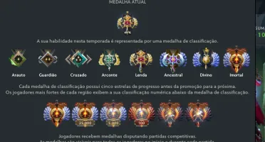 Conta Lenda 1, 3100 Mmr E 10.000 Conduta