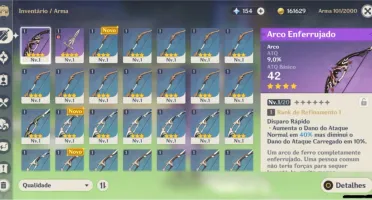 Conta Genshin Ar7 Shogun